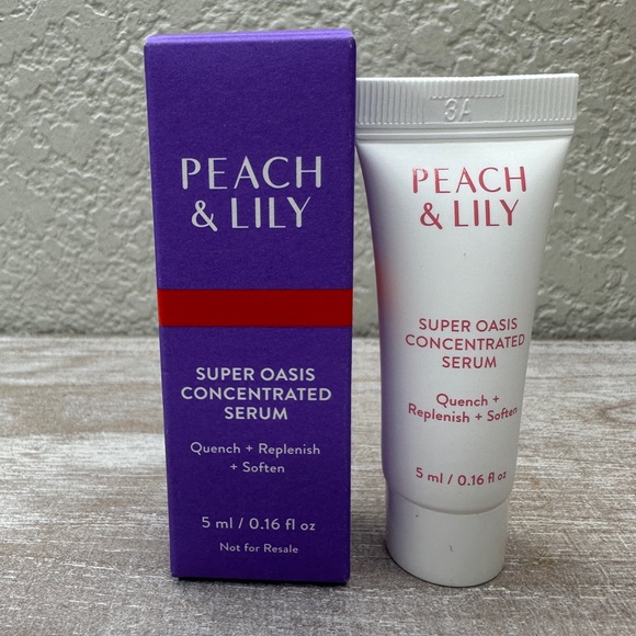 $5 🌙 Peach & Lily Super Oasis Concentrated Serum NEW - Picture 1 of 3